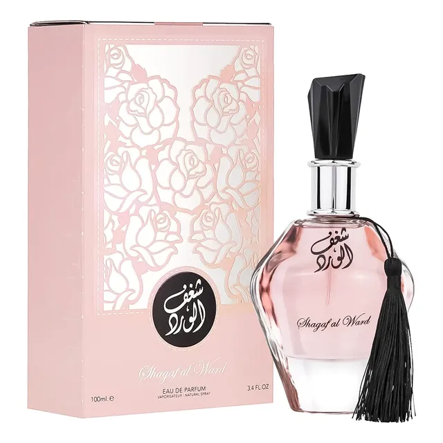 Perfume Árabe Shagaf Al Ward Original Feminino Eau De Parfum Spray
