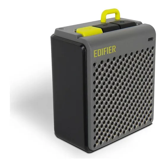 Caixa De Som Portátil Edifier Mp85 Bluetooth 2.2w Rms Cinza