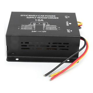 Transformador 10a Dc Convertidor De Corriente 24v A 12v Volt Transformador 10a Dc Convertidor De Corriente 24v A 12v Volt