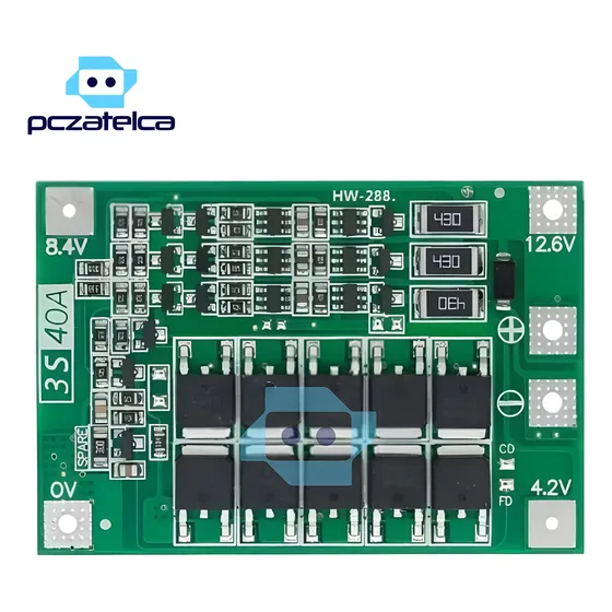 Cargador De Bateria De Litio 3s 40a  12.6v Pcm Bms