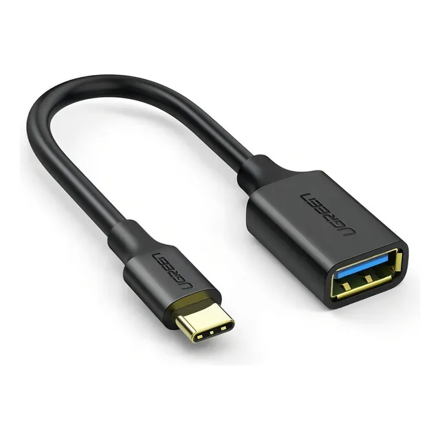 Ugreen Adaptador Otg Usb A Tipo C Usb 3.0 Para Conexión De Periféricos Celular Laptops Disco Duro Memoria Usb Gamepad