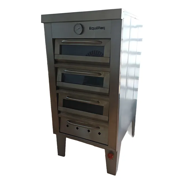 Horno Panadero Pastelero Equimaq 3 Recámaras A Gas