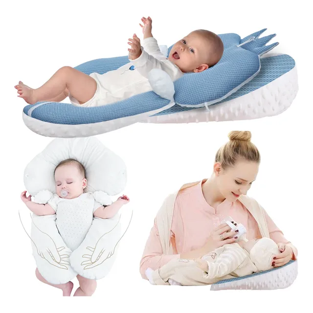 Cojín Antireflujo Almohada Para Bebé Colchón Soporte Cuna