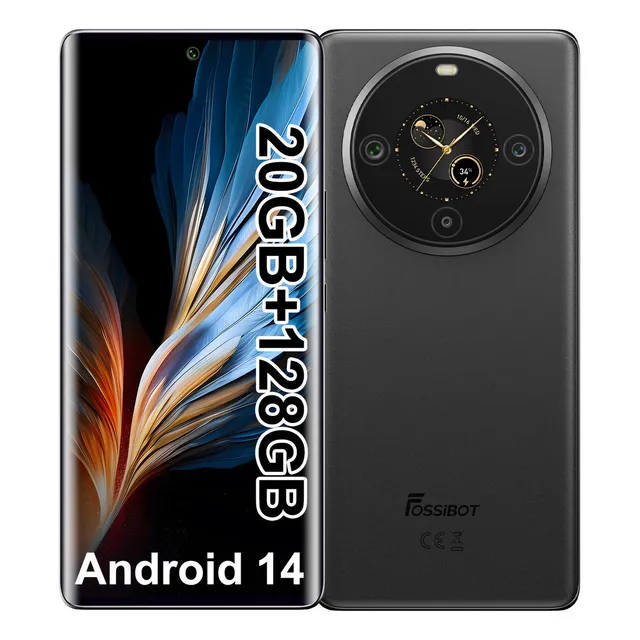 Celular Móvil Fossibot S3 Pro Dual Sim 20gb Ram 128gb Rom Color Negro