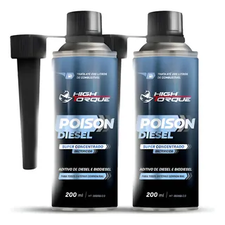 Aditivo Poison Diesel High Torque 200ml 2un