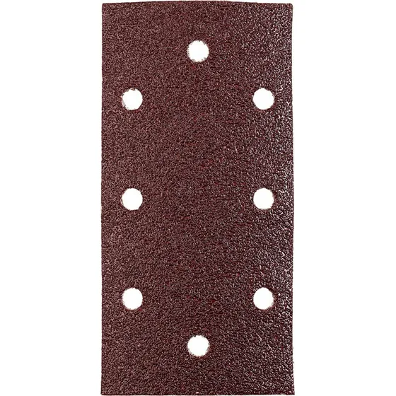 Set 10 Lijas Lijadora C/abrojo 1/3 Madera Metal 93 X 186mm Cantidad De Granos 0