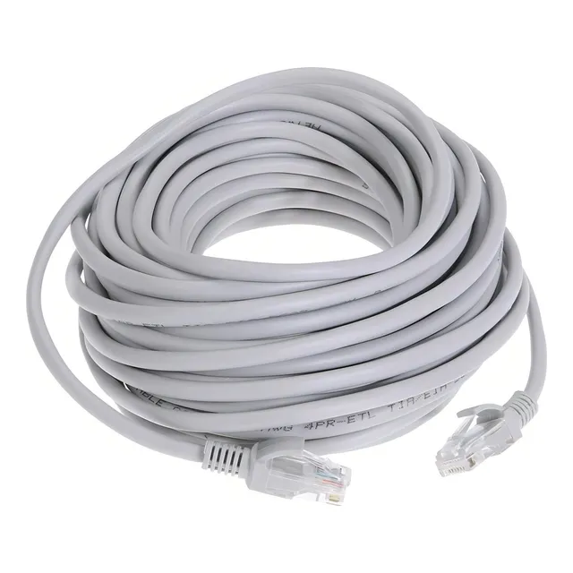 Cable De Red Patchcord Cat5e 10 Metros Armado Router Redes