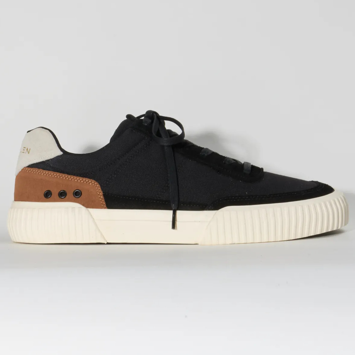 Tênis Masculino Glide Osklen Preto/camel/cru Liso 40 Br