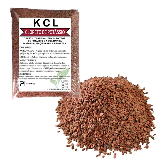 25kg De Adubo Fertilizante Kcl Cloreto De Potássio