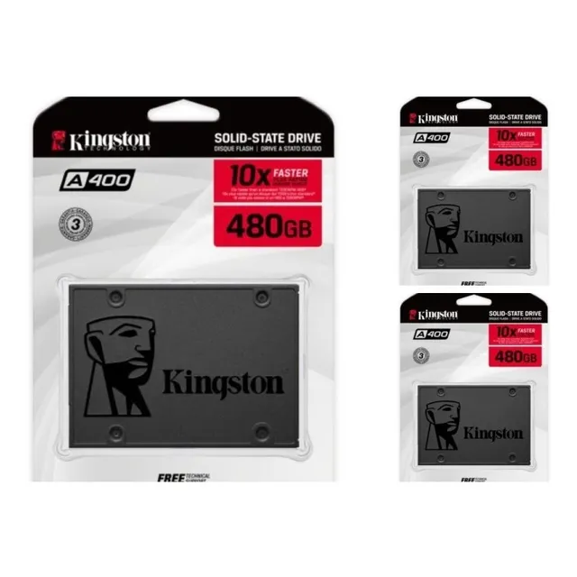 Kit 3 Pzas Ssd Solido  Interno Kingston 480gb , Mayoreo