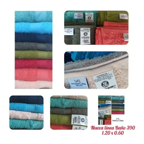 Toallas Ama De Casa Originales Línea De 1.30 Mts !!