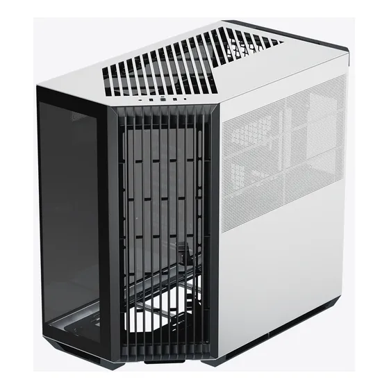 Gabinete Gamer Apnx V1 Blanco Y Negro V1-bw-v1 Alta Gama