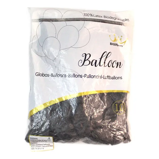 Bolsa Globo 10  Basin Party 100pzs