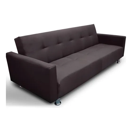 Mueble Sofá Cama Abatible Con Posa Brazos Sillón Deco Sala