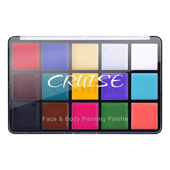 Paleta De Body Paint Cruise Ucanbe Pintura Corporal 