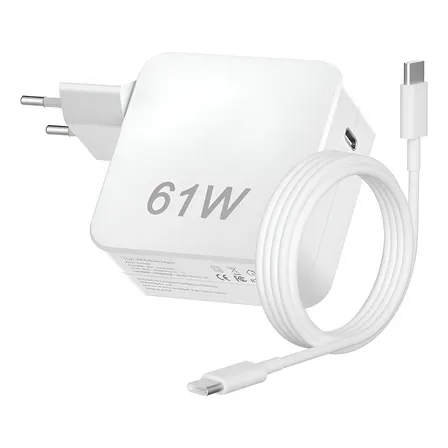 Cargador 61w Para Macbook Pro/iPhone Tipo Usb-c