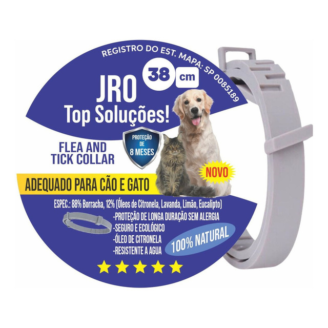 Coleira Anti Pulgas Carrapato Leishmaniose Cão Tamanho G E P Cor Coleira De 38 Cm Coleira Anti Pulgas Carrapato Leishmaniose Cão Tamanho G E P Cor Coleira De 38 Cm