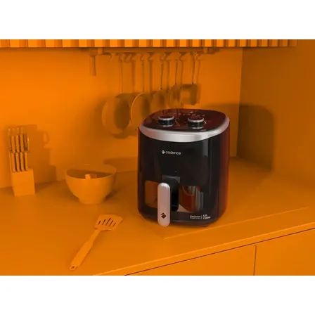 Fritadeira Sem Óleo 4,2l Cadence Com Visor Delicook Fryer Sh 127v