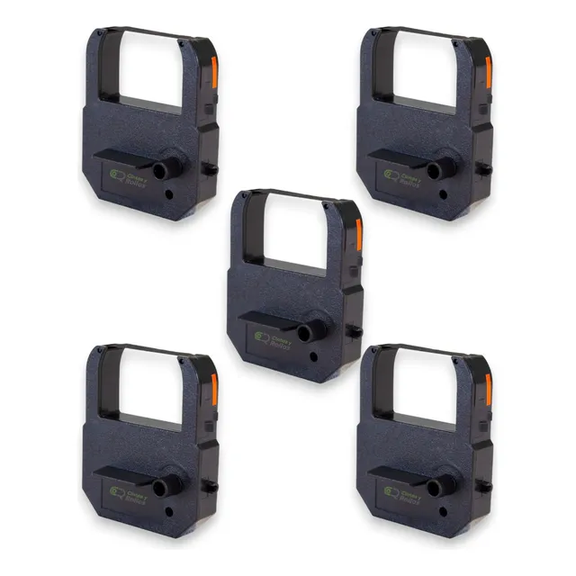5 Cintas Para Reloj Lathem 5000e, Seiko Tp-15, Tp-20, Sp-550