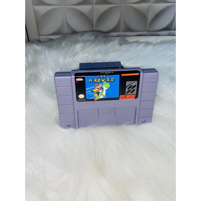 Juego Super Mario World de Super Nintendo Snes (es)
