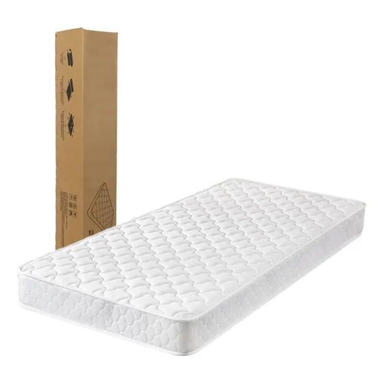 Colchon Individual Memory Foam Con Resortes Ortopedico Nube