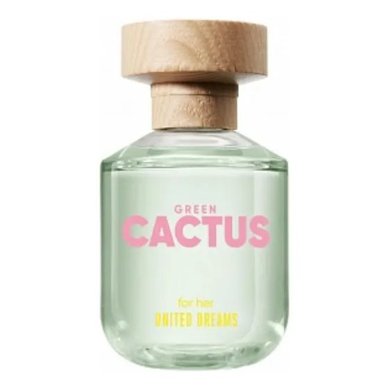 Perfume de mujer Benetton Green Cactus Edt, 80 ml