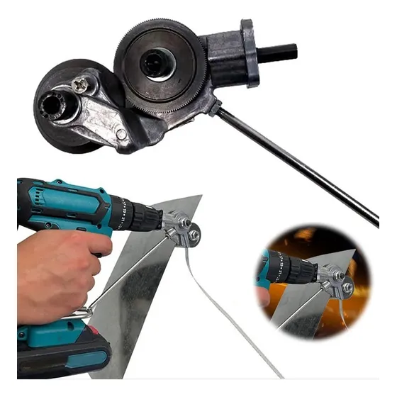 Cortador Metal  Laminas Adaptador Para Taladro Atornillador 
