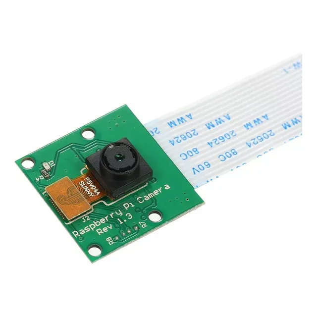 Módulo Câmera Para Raspberry Pi 5mp + Cabo Flat Rev 1.3