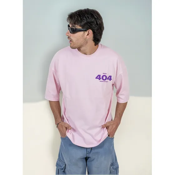 Remera Oversize Estampada Ybr Jeans Algodón Peinado Hombre