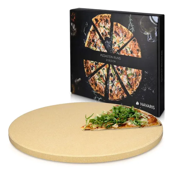 Navaris Xl Piedra De Pizza Para Hornear - Cordierite Pizz...
