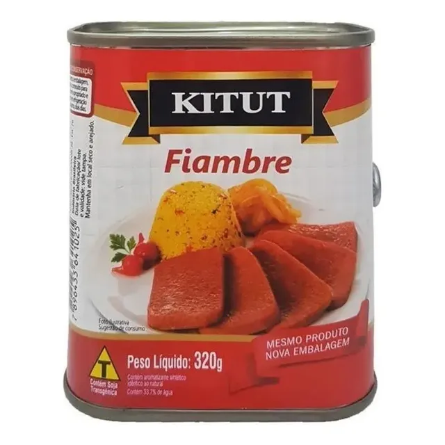 5x Fiambre Kitut Lata 320g