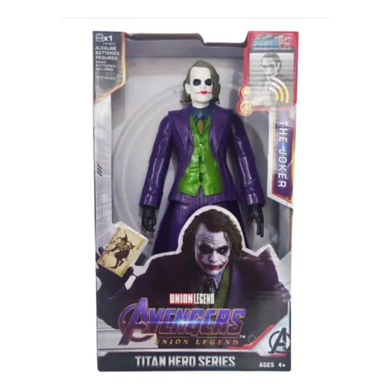 Muñeco Superman Joker Guason Batman Spiderman Miles Morales 
