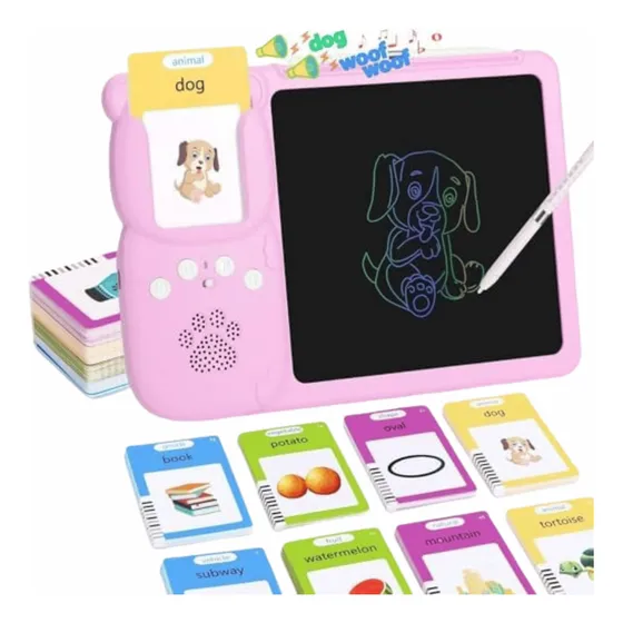 Tablet Infantil Educativa +112 Tarjetas Inglés Español