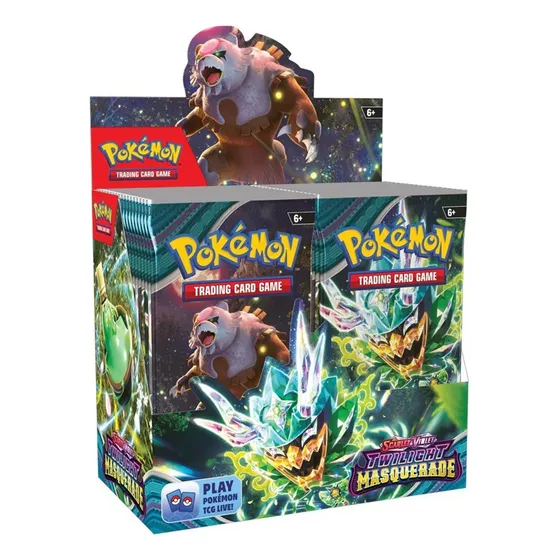 Pokemon Card Game Twilight Masquerade Caja C/36 Sobres Idioma Ingles