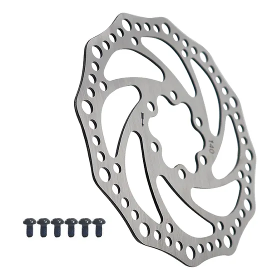 Disco Rotor Para Freio Comander 140mm Mtb-road  6 Parafusos