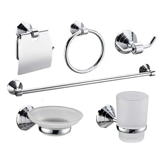 Accesorios Para Baño 6 Piezas Acero Inoxidable Griven