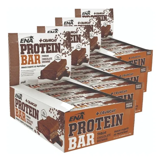 4 Cajas Barras Proteicas Ena 46 Gramos Cada Barra Proteina