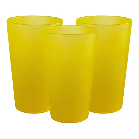 Vaso Reutilizable 300ml Varios Colores (x20 Unidades)