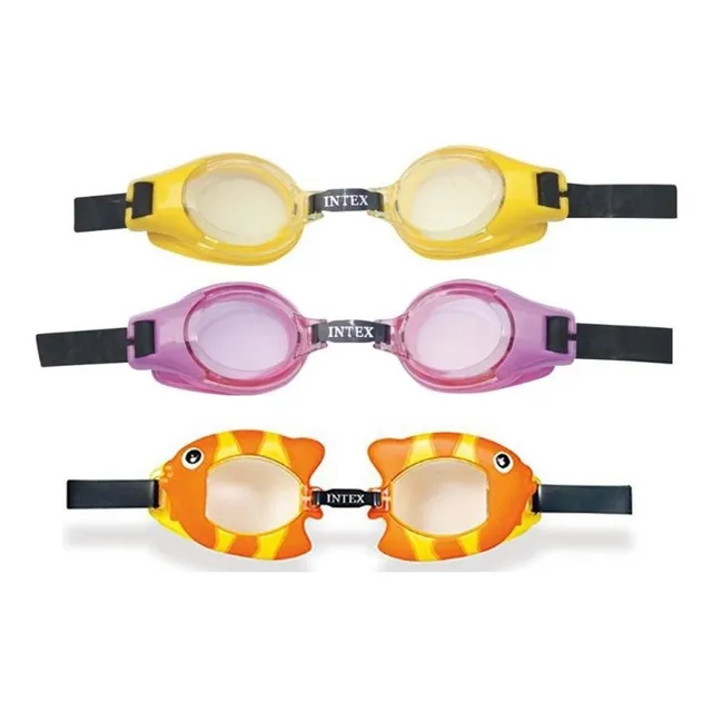 Set (2) Lentes De Natacion 55601 Piscina Niños De 3 A 8