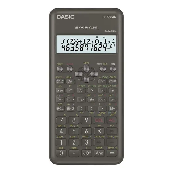 Calculadora Científica Casio Fx-570ms 2da Edición