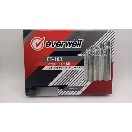 Kit De Perforacion - Por Separado 1/4, 5/16, 3/8, 1/2 Y 5/8
