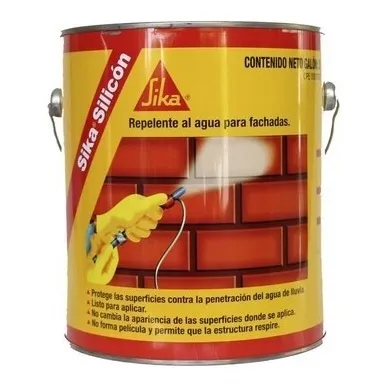 Sika Silicon 1 Galon Protector De Fachadas Repelente De Agua