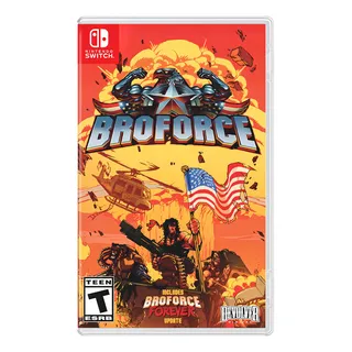 Broforce Switch Midia Fisica Broforce Switch Midia Fisica