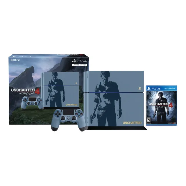 Ps4 Edición Limitada Uncharted 4 (500gb) + Joystick + Juegos