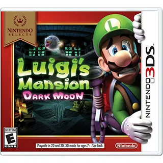 Pacote Nintendo Selects: Luigi's Mansion Dark Moon 3ds Pacote Nintendo Selects: Luigi's Mansion Dark Moon 3ds