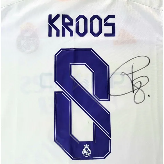 Jersey Firmado Toni Kroos Real Madrid 2022 Autografo Local