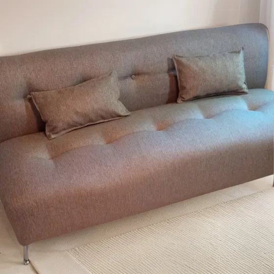 Sillón Estilo Americano 3 Cuerpos Tela Chelline Venecia