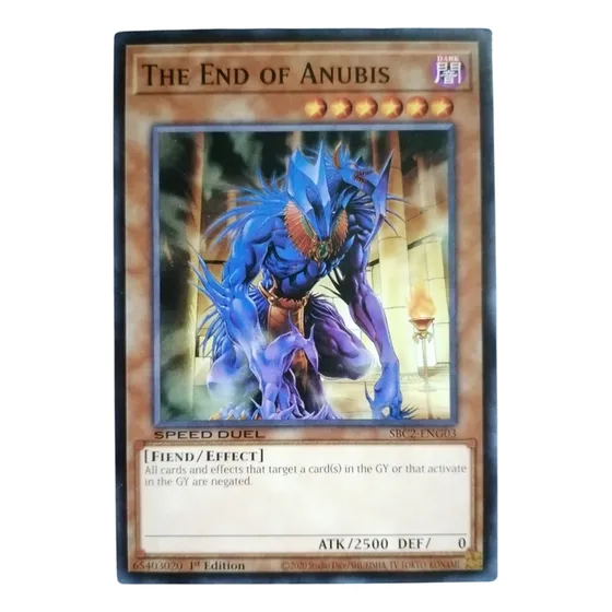 Yugioh The End Of Anubis Comun Speed Duel Battle City