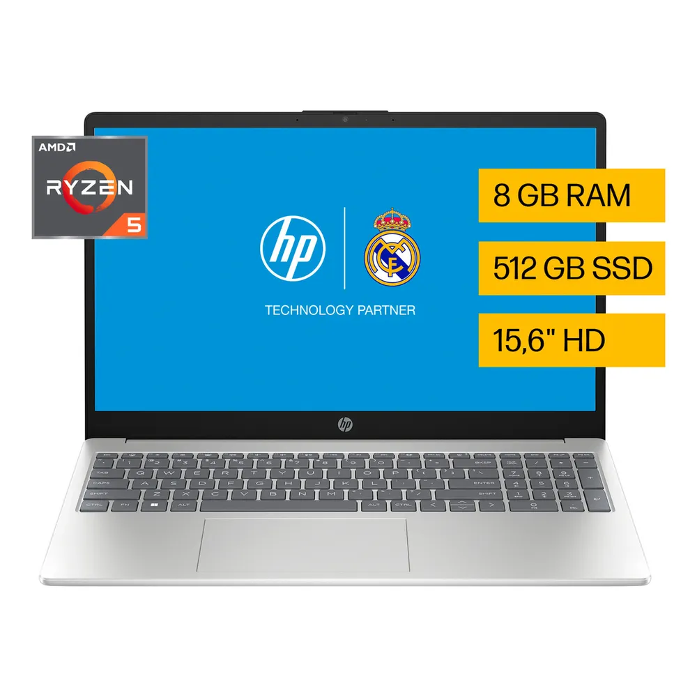 Notebook Hp 15-fc0079la 15-fc0079la Amd Ryzen 5 8gb Ram 512 Gb Ssd Windows 11 Home