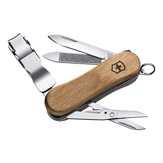 Canivete Suíço Victorinox 6f Nailclip Madeira Cortador Unhas Canivete Suíço Victorinox 6f Nailclip Madeira Cortador Unhas
